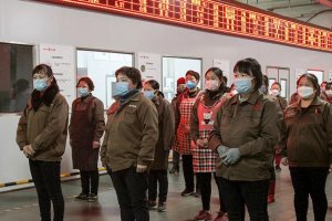 【万德隆物流配送中心】全力保障供应 众志成城抗疫情