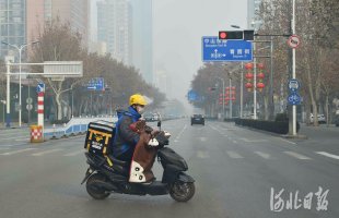 “无接触配送”让百姓更放心