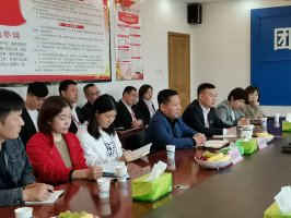 河北美食林参访徐州旭旺超市交流取经