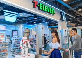 探班7-11首个无人便利店 啥时候能对外开放营业?