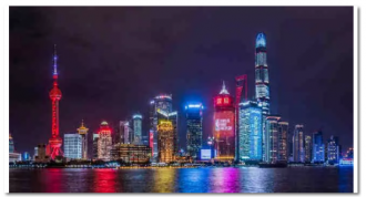 上海外滩,梅特勒-托利多点亮黄浦江边