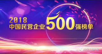 2018中国民营企业500强榜单