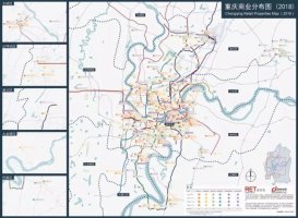 重庆首张商业地图发布:重点商业项目共233个
