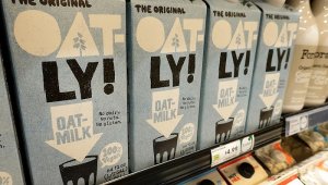 华润投资的燕麦奶品牌OATLY成功上市,上市首日涨近19%