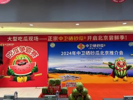 中卫市硒砂瓜城市推介会在北京成功举办